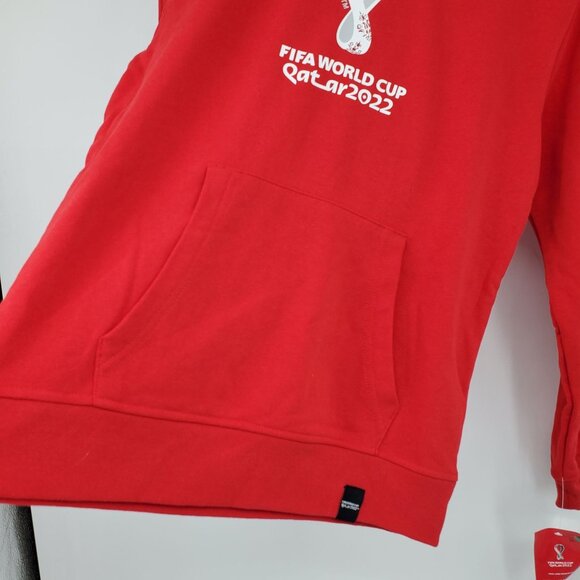 NWT Fifa World Cup Qatar 2022 Long Sleeve Pullover Sweatshirt  Size Small - Picture 11 of 13